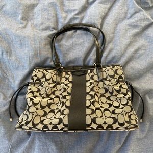 NWOT Coach Drawstring Tote
